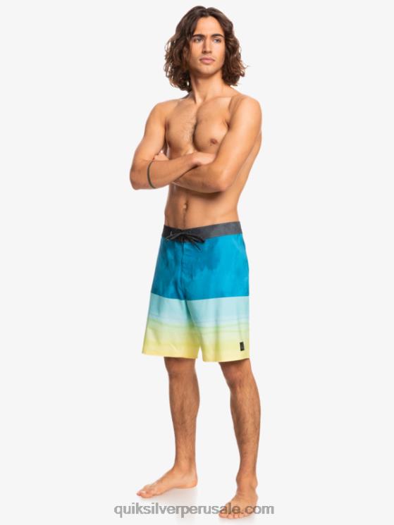 Quiksilver N8LNT1799 hombres puerto marítimo surfsilk cinco-0 19 shorts de playa