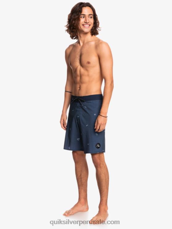 Quiksilver N8LNT1811 hombres insignias azules shorts de baño surfsilk spaced out 19