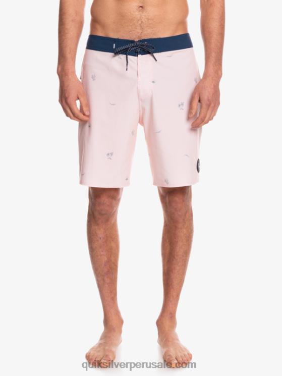 Quiksilver N8LNT1813 hombres rosa velada shorts de baño surfsilk spaced out 19