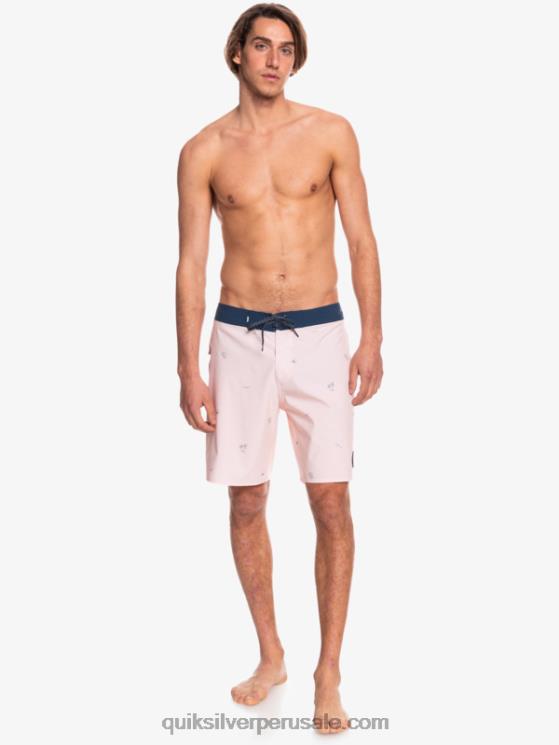 Quiksilver N8LNT1813 hombres rosa velada shorts de baño surfsilk spaced out 19