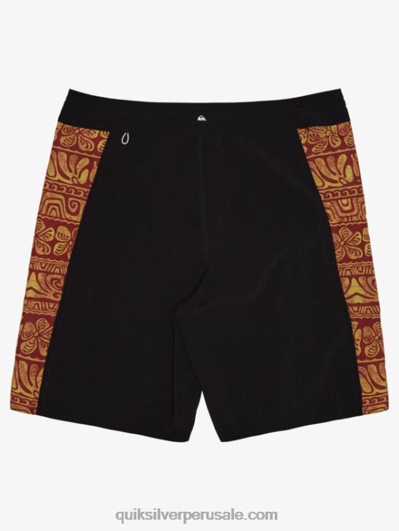 Quiksilver N8LNT1820 hombres acantilado negro bs shorts de playa waterman cliffside 19