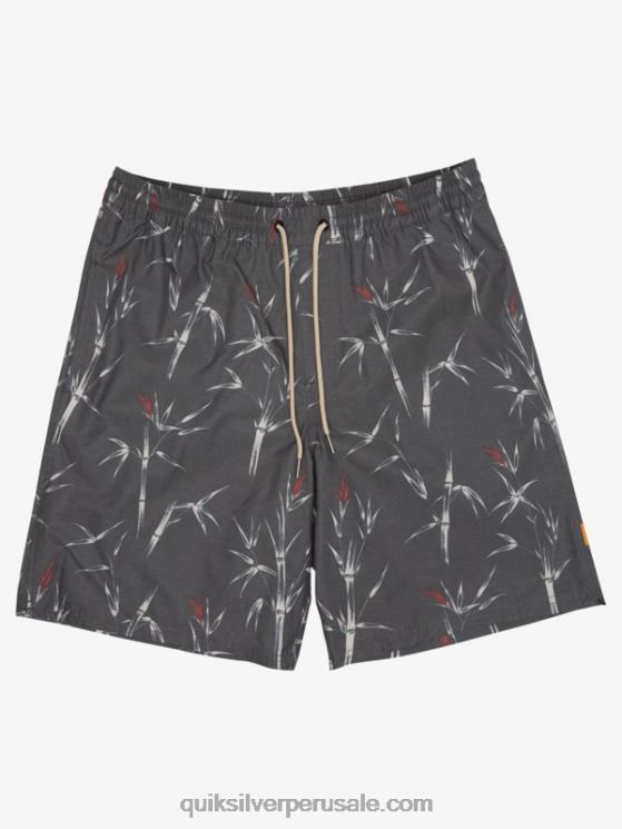 Quiksilver N8LNT1840 hombres palillo pre negro vol waterman pre palillos 19 voleas