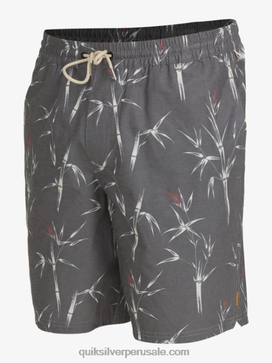 Quiksilver N8LNT1840 hombres palillo pre negro vol waterman pre palillos 19 voleas