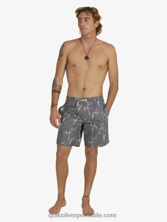 Quiksilver N8LNT1840 hombres palillo pre negro vol waterman pre palillos 19 voleas