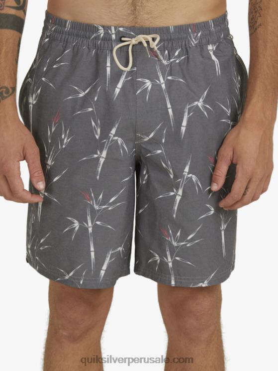 Quiksilver N8LNT1840 hombres palillo pre negro vol waterman pre palillos 19 voleas