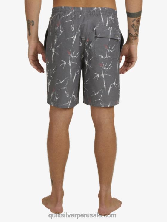 Quiksilver N8LNT1840 hombres palillo pre negro vol waterman pre palillos 19 voleas