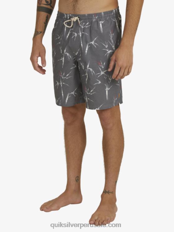 Quiksilver N8LNT1840 hombres palillo pre negro vol waterman pre palillos 19 voleas