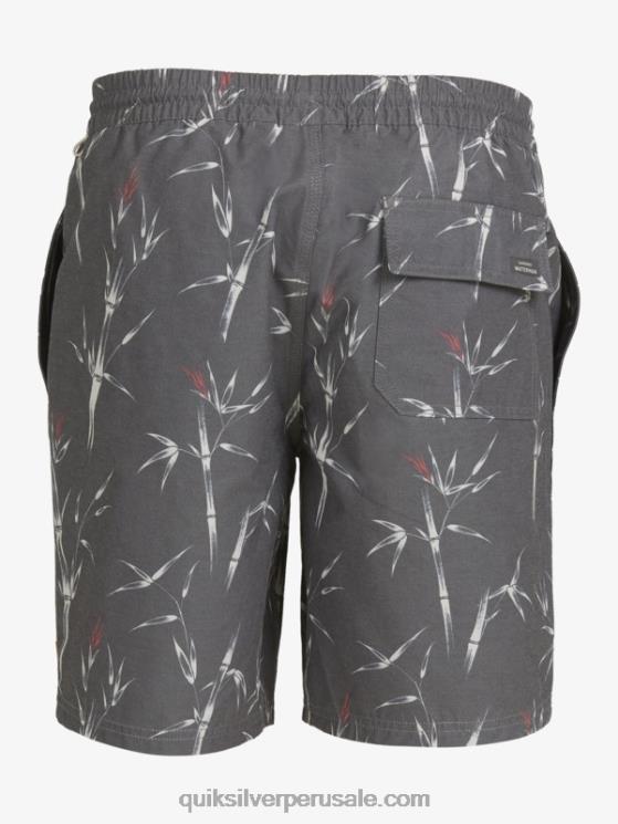 Quiksilver N8LNT1840 hombres palillo pre negro vol waterman pre palillos 19 voleas