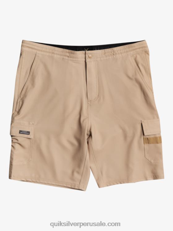 Quiksilver N8LNT1852 hombres incienso shorts híbridos waterman seafaring anfibio 20