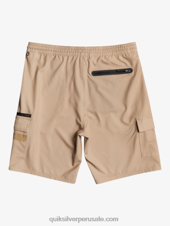 Quiksilver N8LNT1852 hombres incienso shorts híbridos waterman seafaring anfibio 20