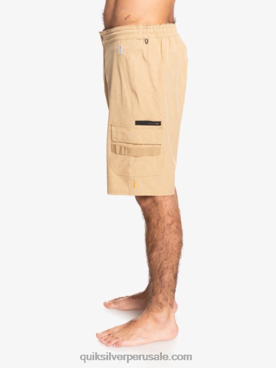 Quiksilver N8LNT1852 hombres incienso shorts híbridos waterman seafaring anfibio 20