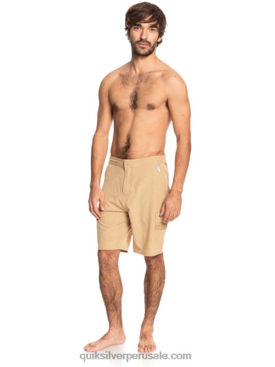Quiksilver N8LNT1852 hombres incienso shorts híbridos waterman seafaring anfibio 20
