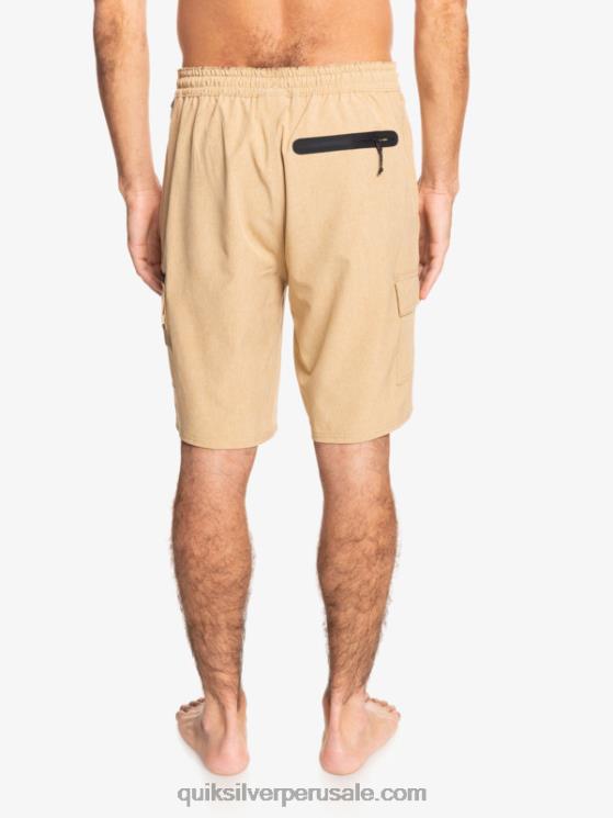 Quiksilver N8LNT1852 hombres incienso shorts híbridos waterman seafaring anfibio 20