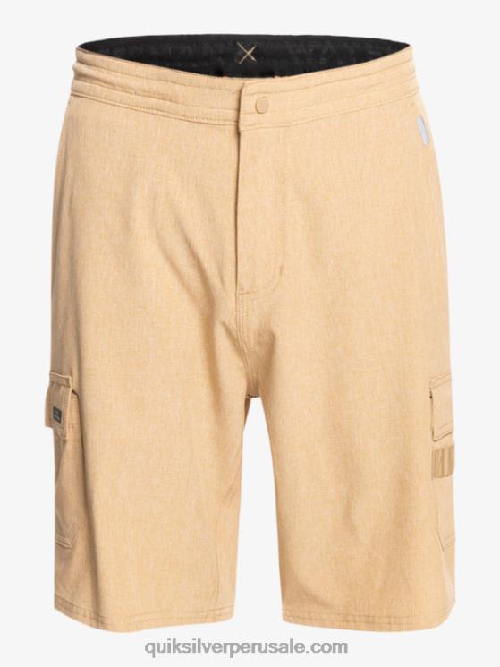 Quiksilver N8LNT1852 hombres incienso shorts híbridos waterman seafaring anfibio 20