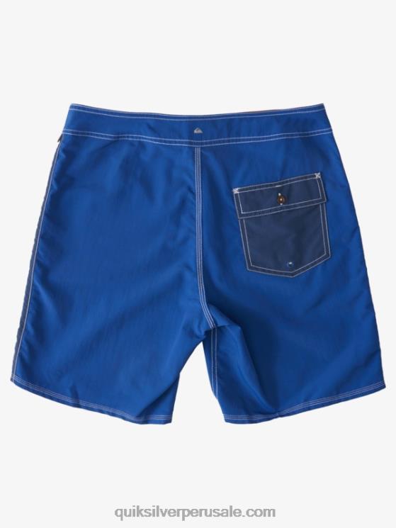 Quiksilver N8LNT1856 hombres Mónaco azul shorts de playa waterman retroceso 19