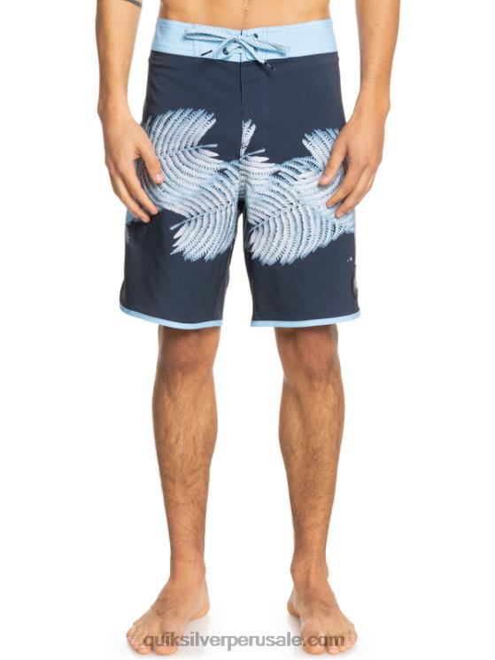 Quiksilver N8LNT1880 hombres chaqueta azul marino shorts de playa surfsilk hawaii scallop 19
