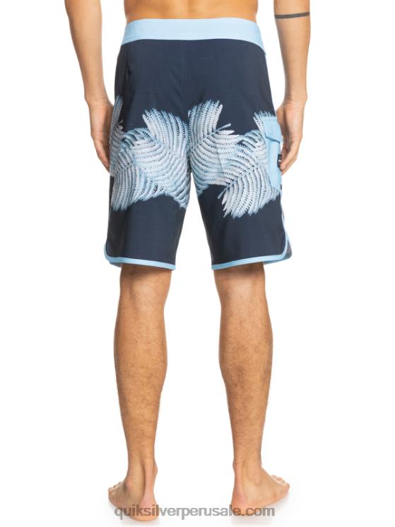 Quiksilver N8LNT1880 hombres chaqueta azul marino shorts de playa surfsilk hawaii scallop 19
