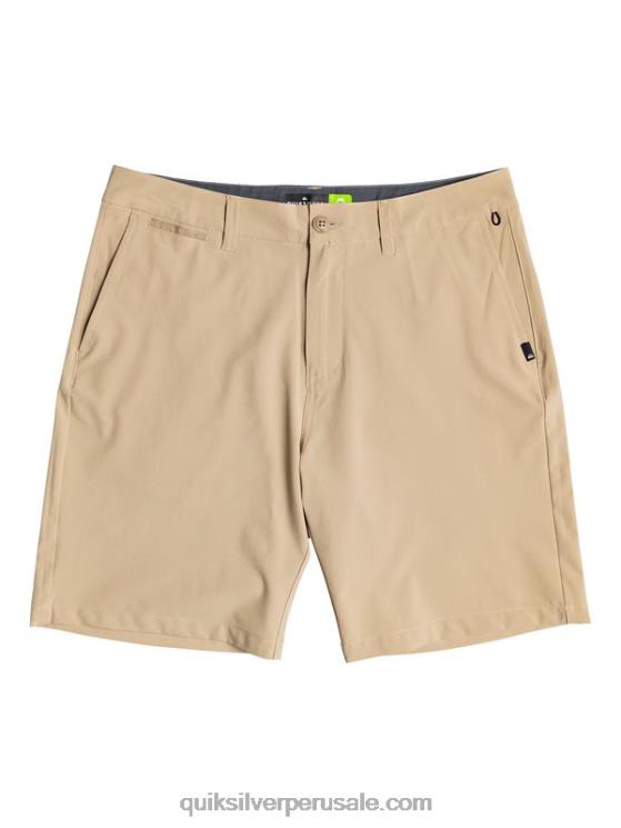 Quiksilver N8LNT1886 hombres playa shorts híbridos union anfibio 20