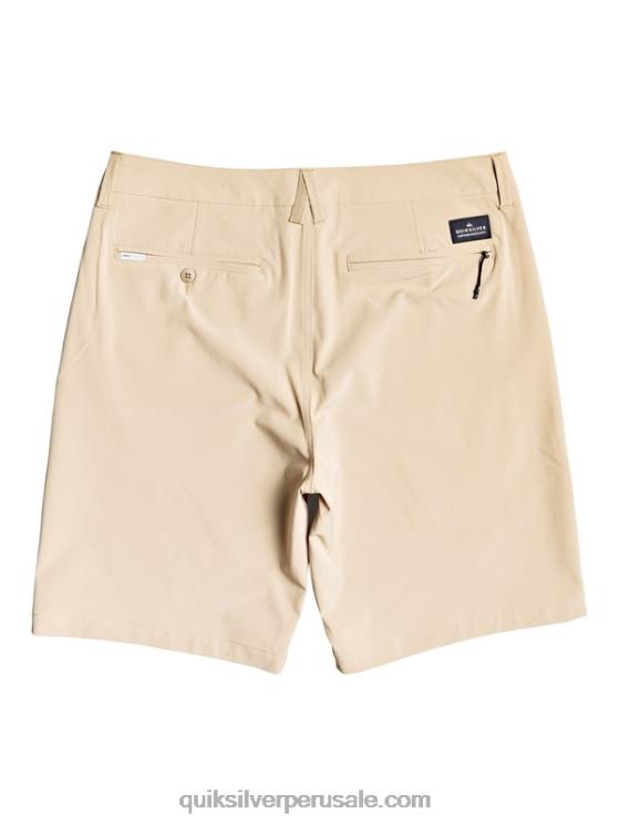Quiksilver N8LNT1886 hombres playa shorts híbridos union anfibio 20