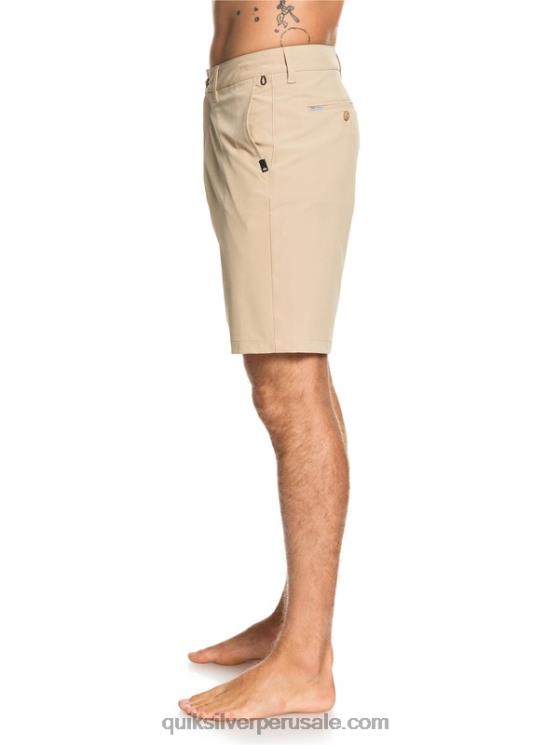 Quiksilver N8LNT1886 hombres playa shorts híbridos union anfibio 20