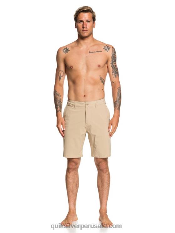 Quiksilver N8LNT1886 hombres playa shorts híbridos union anfibio 20