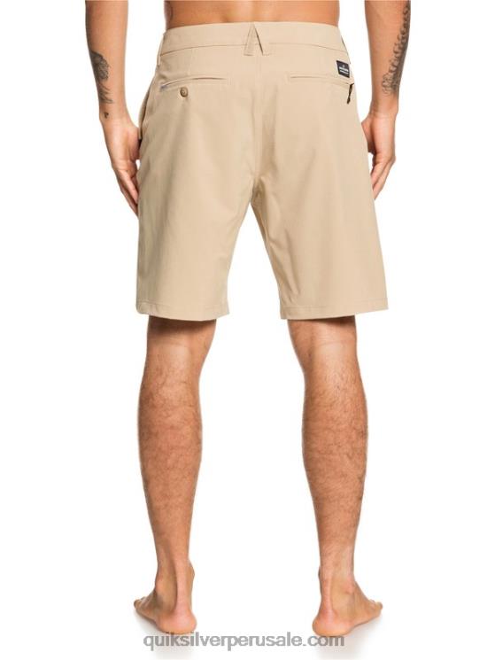 Quiksilver N8LNT1886 hombres playa shorts híbridos union anfibio 20