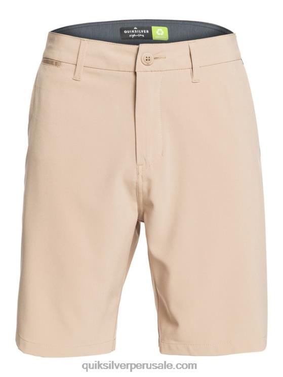 Quiksilver N8LNT1886 hombres playa shorts híbridos union anfibio 20