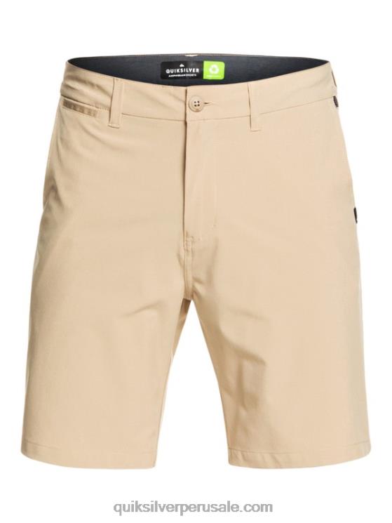 Quiksilver N8LNT1886 hombres playa shorts híbridos union anfibio 20
