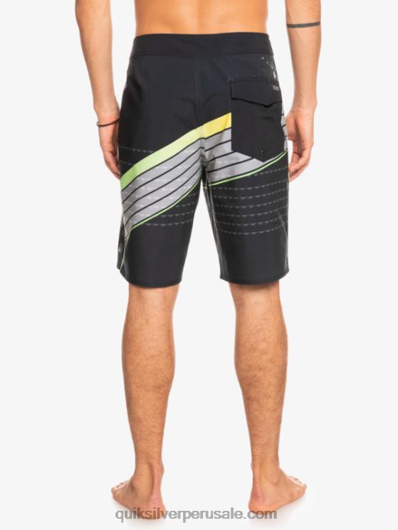 Quiksilver N8LNT1887 hombres negro shorts de playa surfsilk hawaii core 20