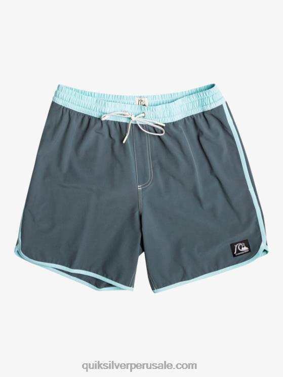 Quiksilver N8LNT201 hombres pizarra oscura vieira original 17 voleas