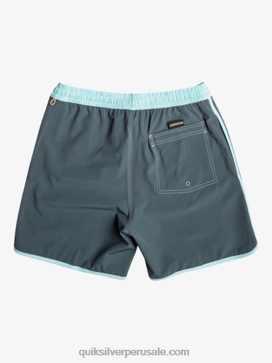 Quiksilver N8LNT201 hombres pizarra oscura vieira original 17 voleas