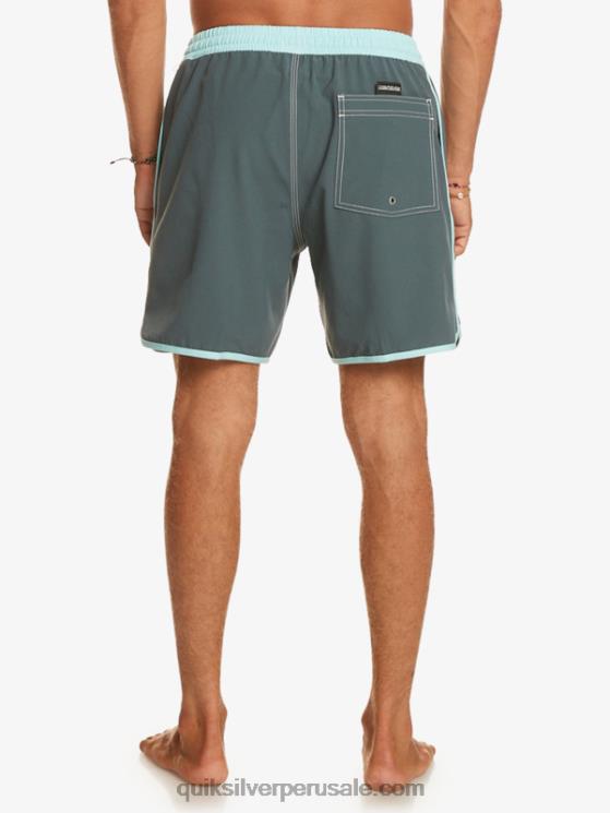 Quiksilver N8LNT201 hombres pizarra oscura vieira original 17 voleas