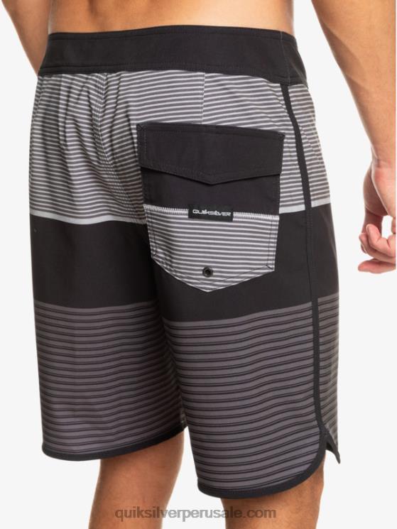 Quiksilver N8LNT206 hombres negro bañador surfsilk tijuana 19