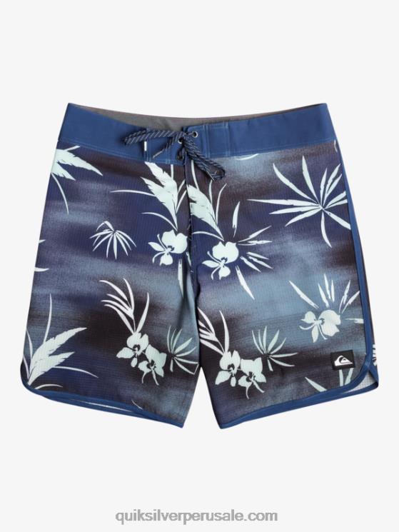 Quiksilver N8LNT20 hombres academia naval shorts de playa highlite festoneado 19