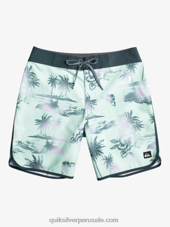 Quiksilver N8LNT222 hombres vaso de playa shorts de playa surfsilk festoneado 19