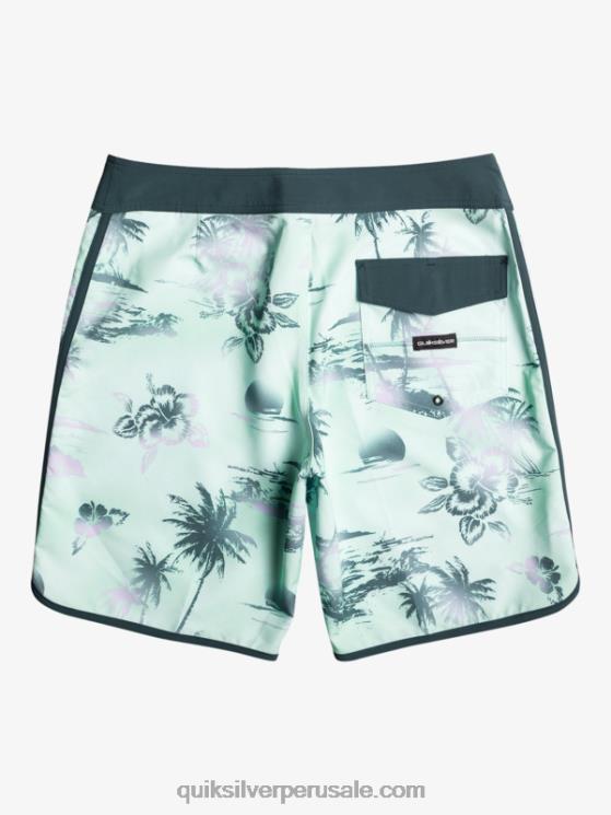 Quiksilver N8LNT222 hombres vaso de playa shorts de playa surfsilk festoneado 19