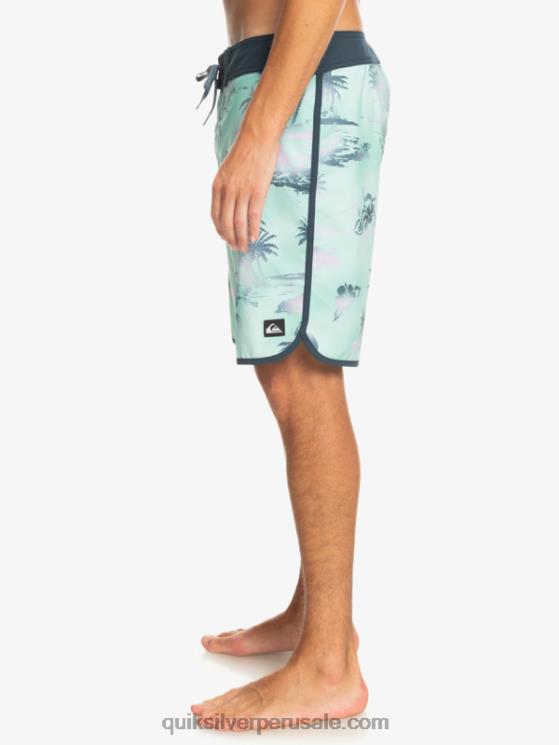 Quiksilver N8LNT222 hombres vaso de playa shorts de playa surfsilk festoneado 19