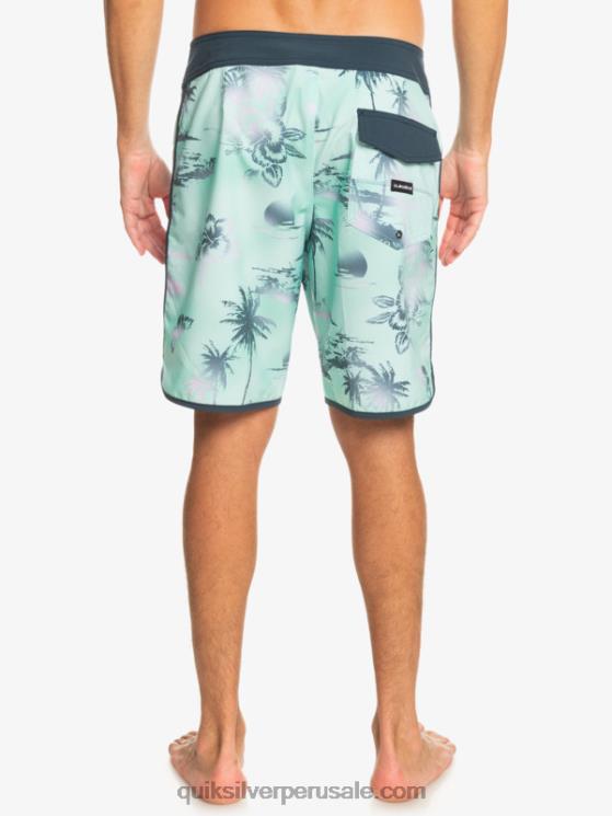 Quiksilver N8LNT222 hombres vaso de playa shorts de playa surfsilk festoneado 19