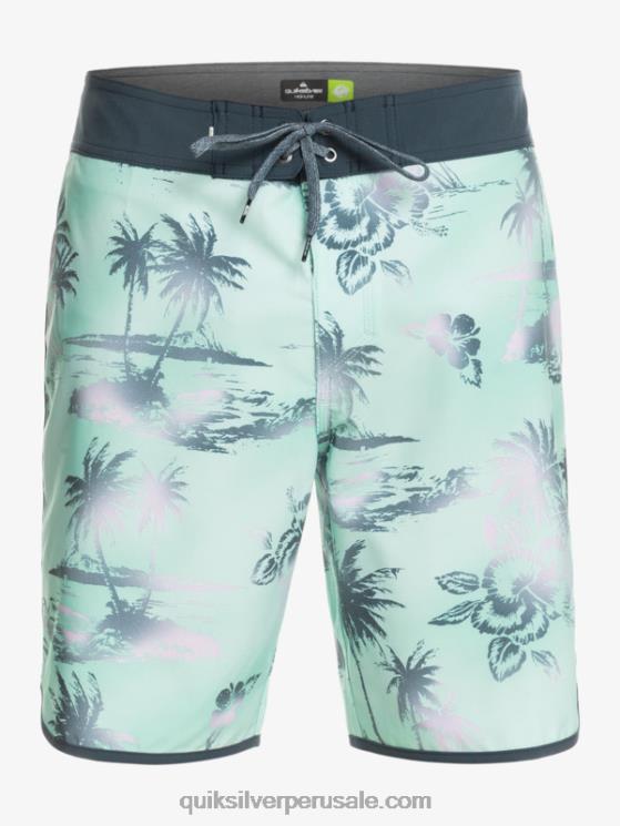 Quiksilver N8LNT222 hombres vaso de playa shorts de playa surfsilk festoneado 19