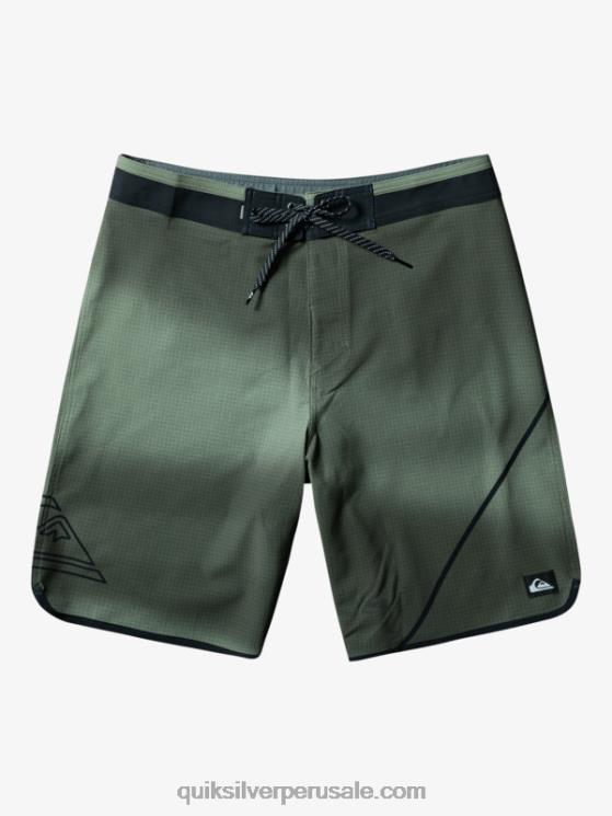 Quiksilver N8LNT224 hombres trébol de cuatro hojas shorts de playa surfsilk new wave 20