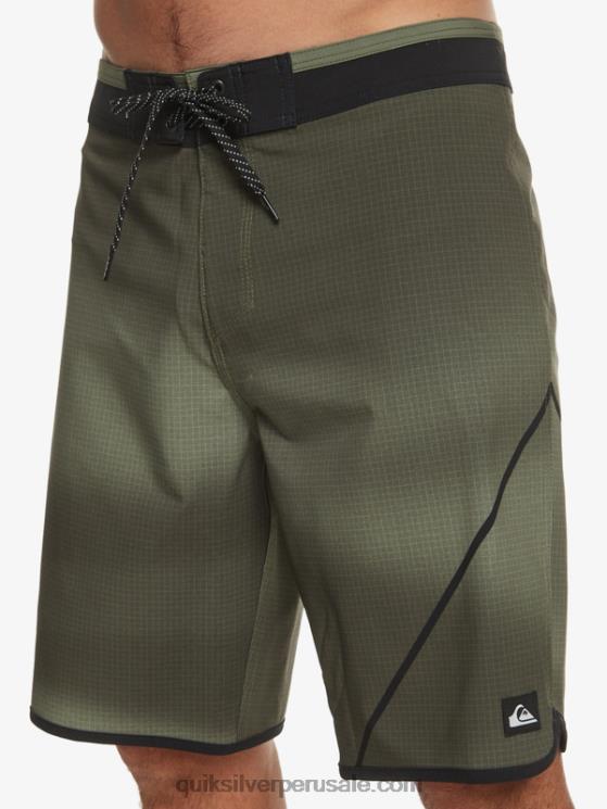 Quiksilver N8LNT224 hombres trébol de cuatro hojas shorts de playa surfsilk new wave 20