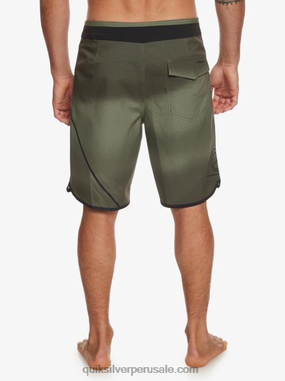 Quiksilver N8LNT224 hombres trébol de cuatro hojas shorts de playa surfsilk new wave 20