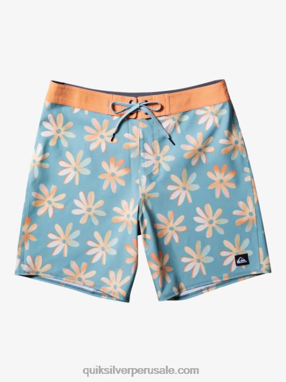 Quiksilver N8LNT240 hombres camafeo azul bañador surfsilk qs 69 18