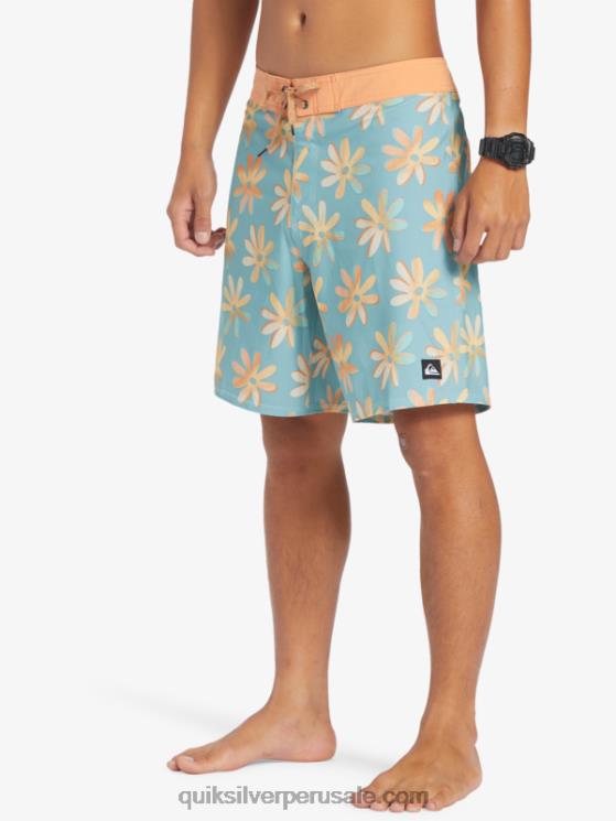 Quiksilver N8LNT240 hombres camafeo azul bañador surfsilk qs 69 18