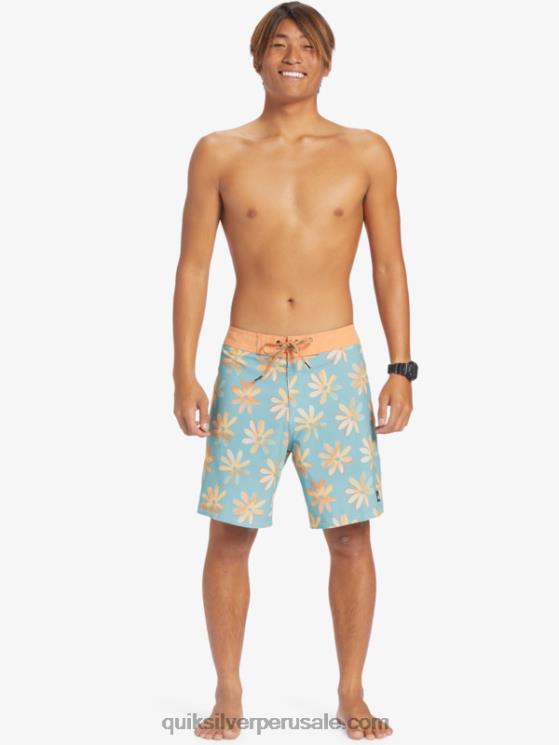 Quiksilver N8LNT240 hombres camafeo azul bañador surfsilk qs 69 18