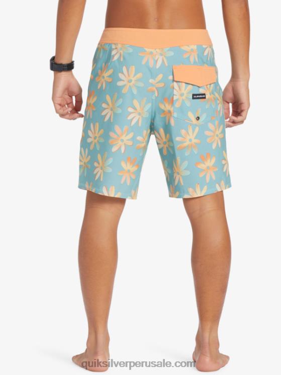 Quiksilver N8LNT240 hombres camafeo azul bañador surfsilk qs 69 18