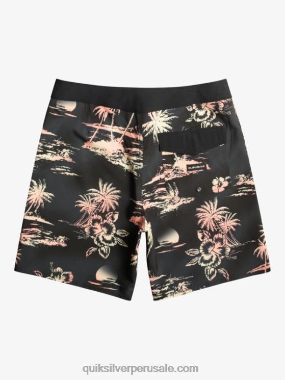 Quiksilver N8LNT243 hombres negro bañador surfsilk qs 69 18