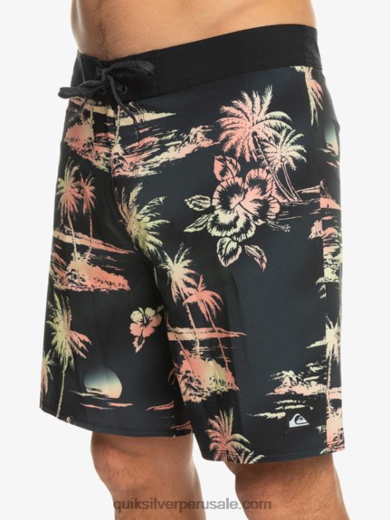 Quiksilver N8LNT243 hombres negro bañador surfsilk qs 69 18