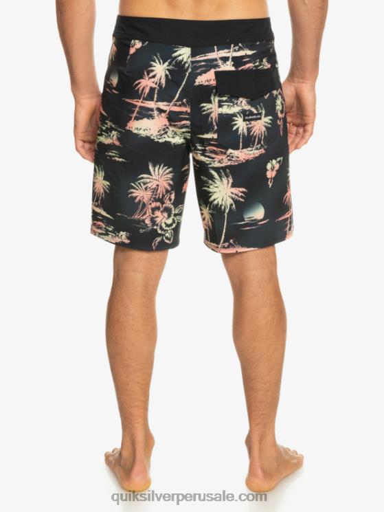 Quiksilver N8LNT243 hombres negro bañador surfsilk qs 69 18