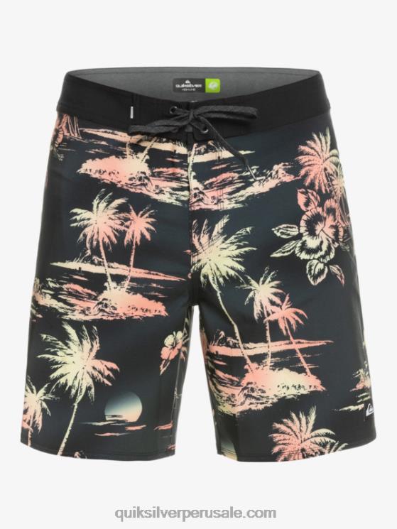 Quiksilver N8LNT243 hombres negro bañador surfsilk qs 69 18